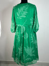 Emerald Green Floral Printed Kurti