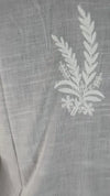 White Chikankari-Style Embroidered Kurti